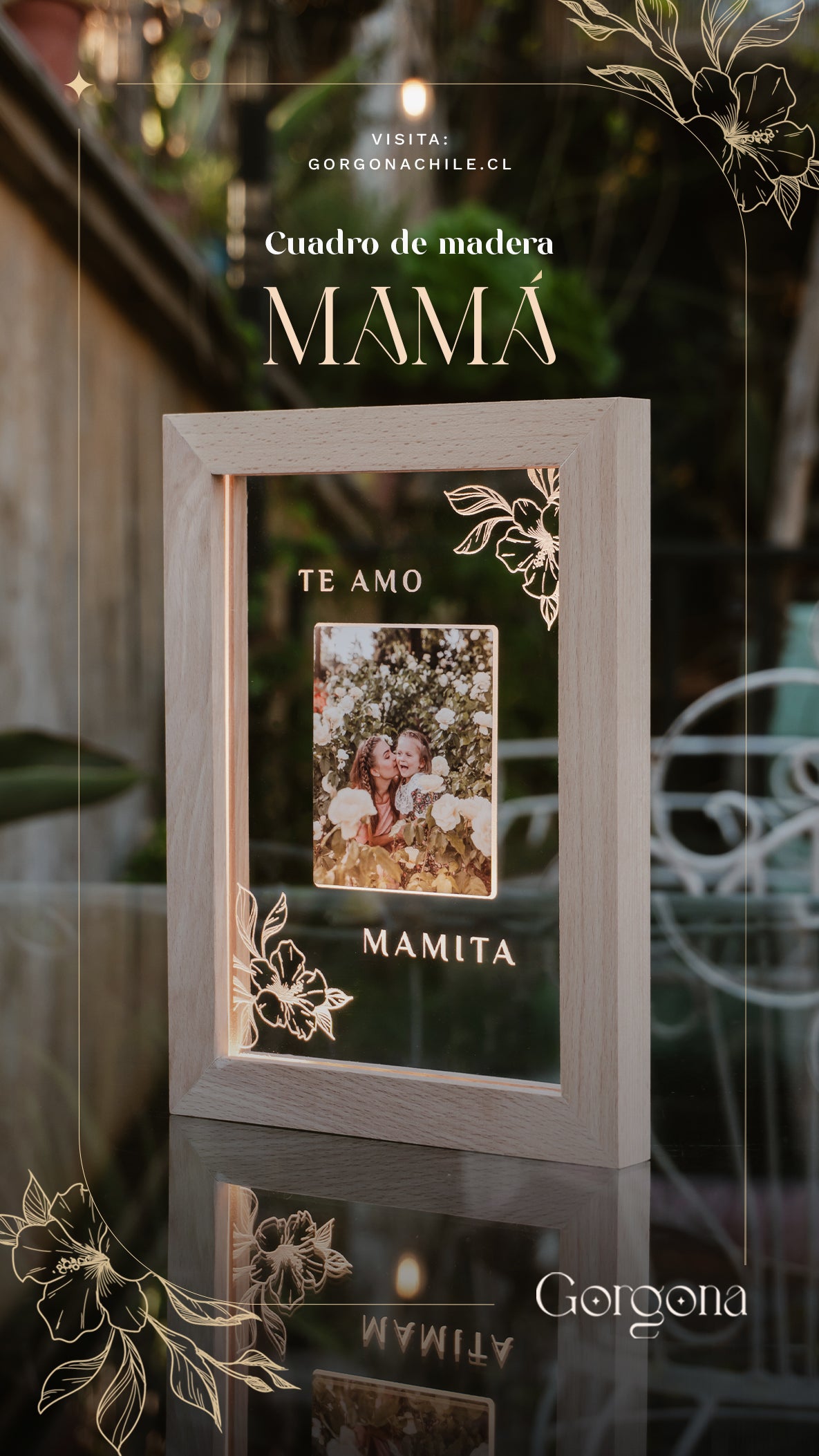 Cuadro Madera Mamá