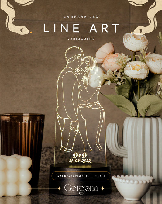 Line Art Pareja