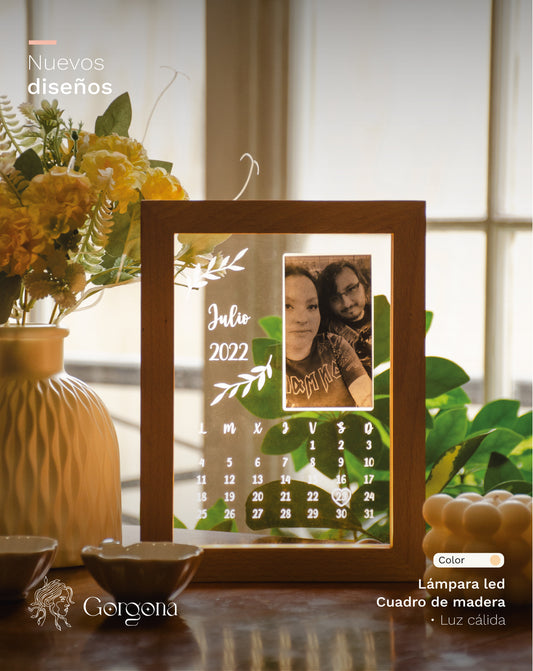 Marco Madera Calendario