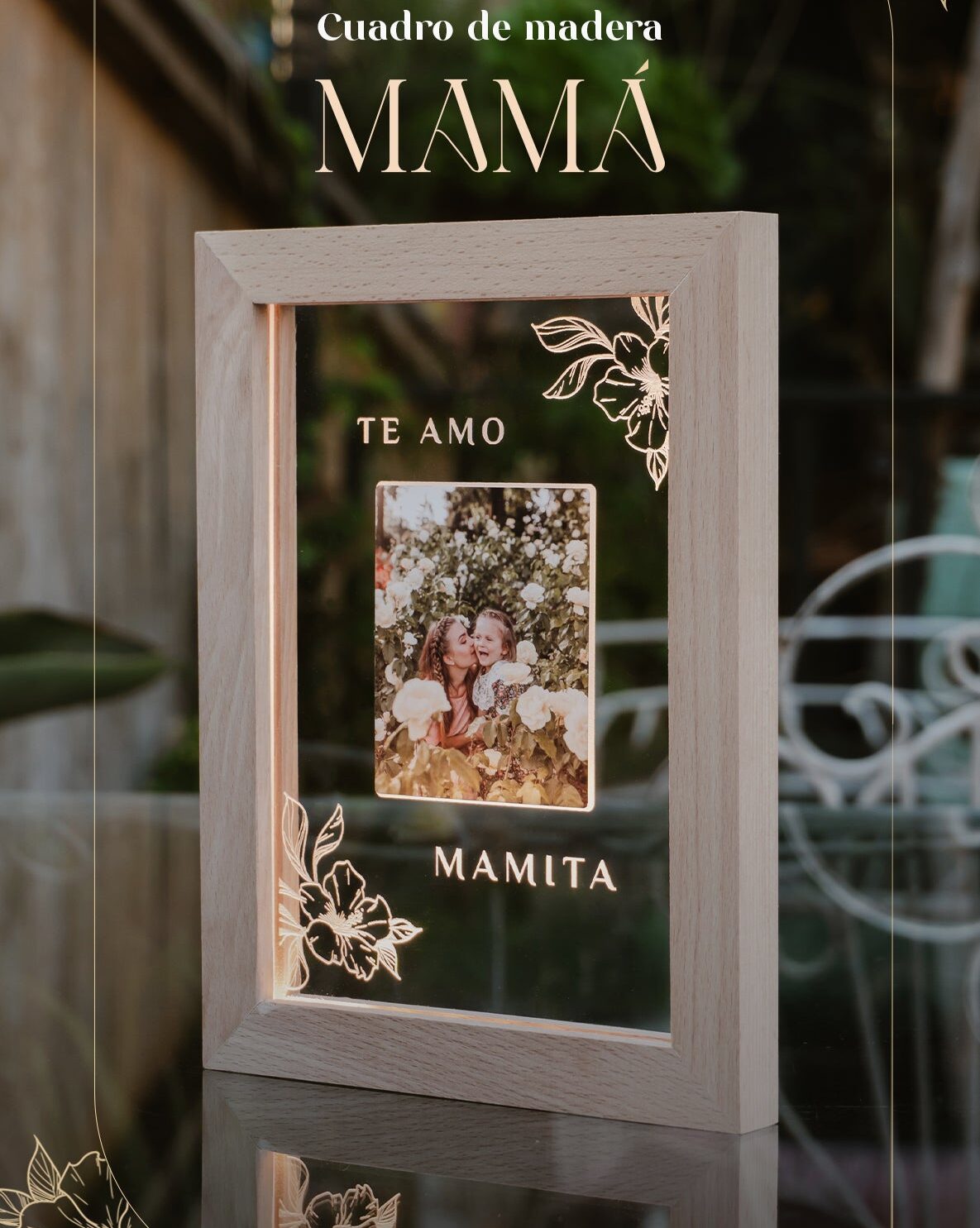 Cuadro Madera Mamá