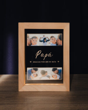 Cuadro Seis Fotos Papá
