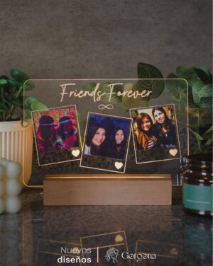 Base de madera Friends